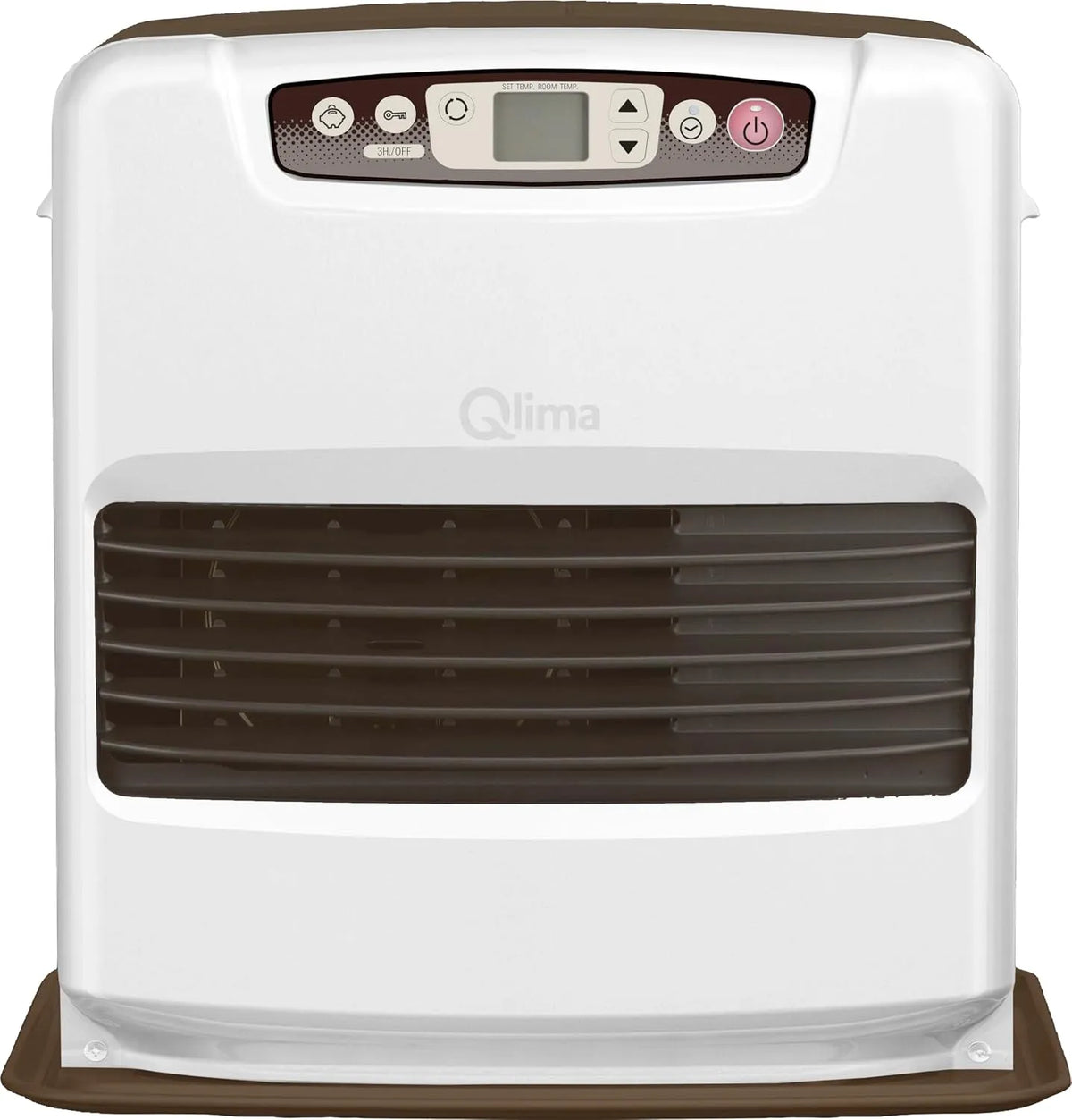 Kachel wit SRE 4035 TC Qlima Laser, puissance 3500 W, 140 m3, Poêle à combustible laser liquide portable, finition blanche, finition noire