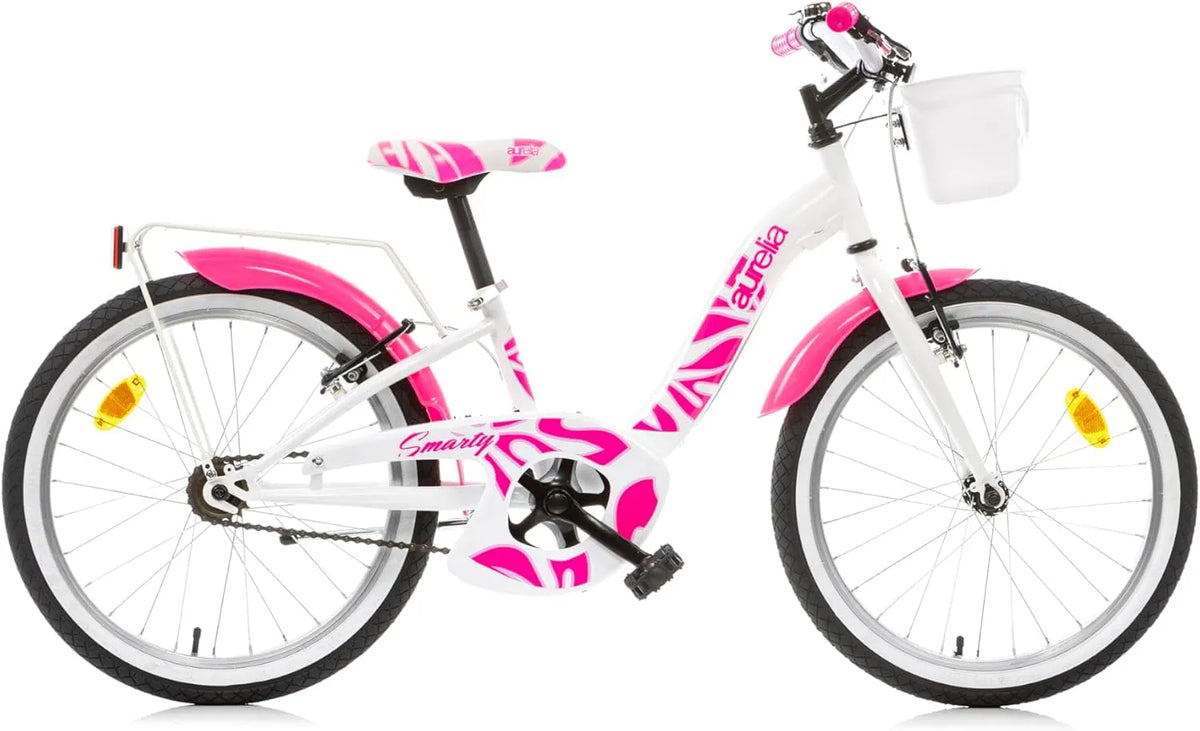 MTB Aurelia Smarty 20 Pouces Rose Velò Fille, largeur 140 cm