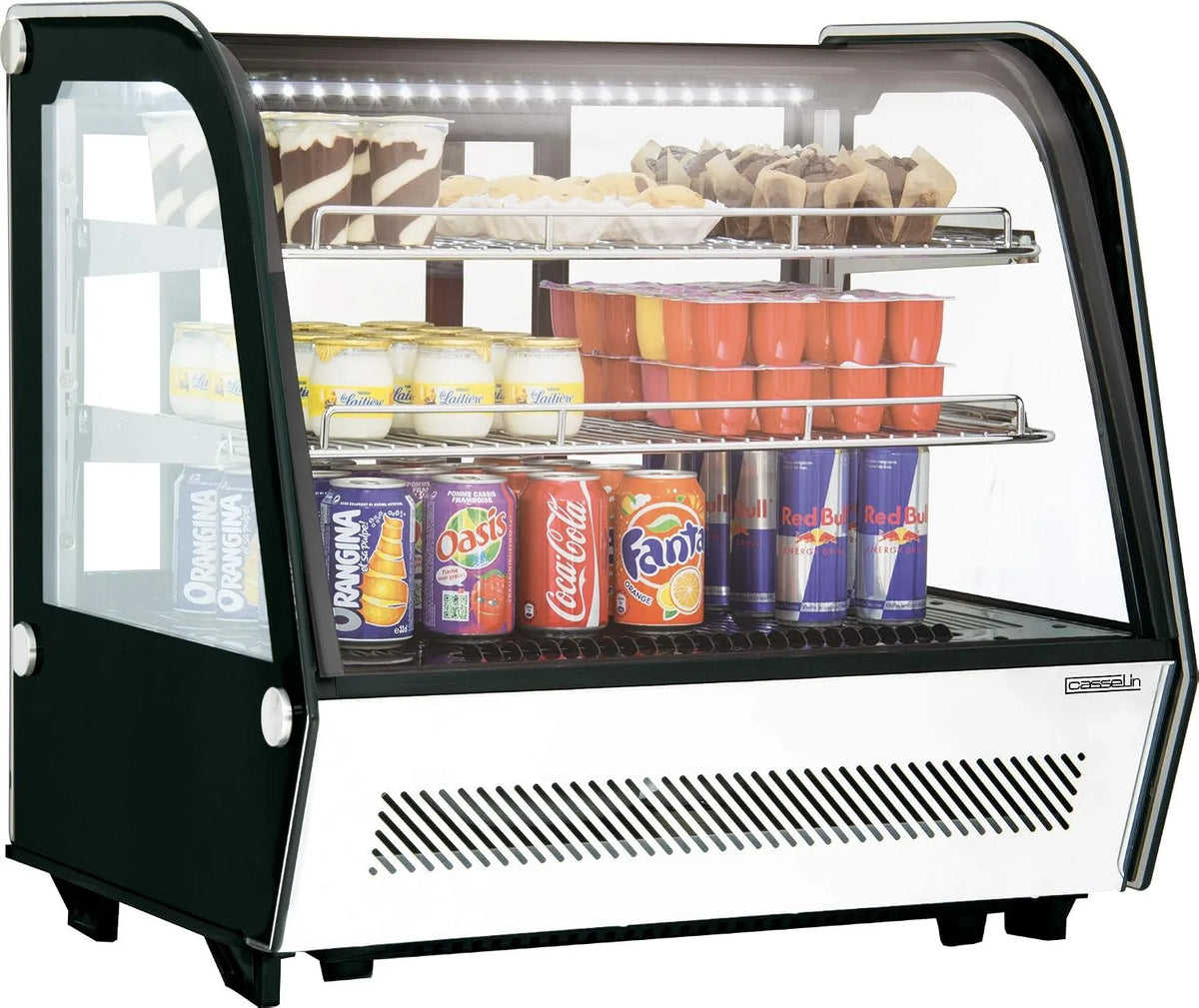 Modèle CVR120L Casselin, Vitrine réfrigérée à poser 120L