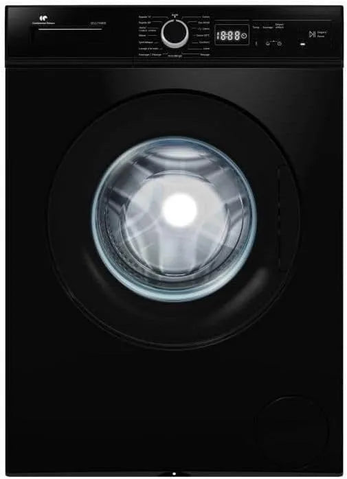 Lave-linge CELL7140IB 1400, poids 7kg, moteur induction, trs, finition noire mat, Largeur 59,6 cm, hublot CONTINENTAL EDISON, classe énergétique A