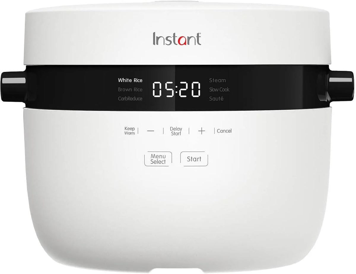 Lave-vaisselle, 12 tasses, Cuiseur de riz multi-grains à vapeur, panier vapeur en acier inoxydable, cuillère à riz, capacité 2,8 L, Instant Pot
