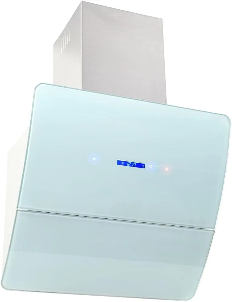 Hotte aspirante, Hotte de Cuisine acier inoxydable 756 m³/h 60 cm finition blanche, largeur 60cm