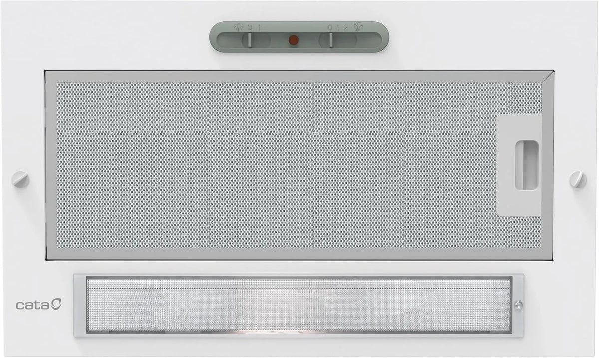 Hotte aspirante GK 4500 CATA finition blanche, Filtres Lavables Lave-vaisselle, Classe Efficacité Énergétique B