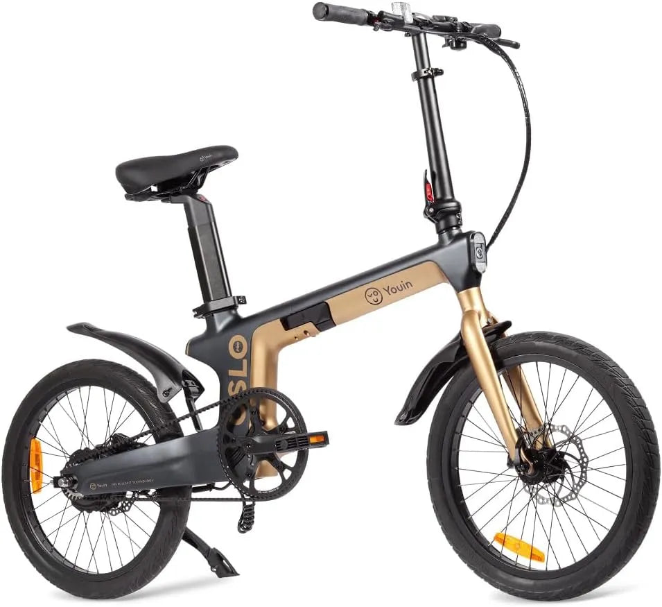 Vélo électrique BK1950 Youin Oslo Pro, Pliable Urbain 20 Pouces Cadre Carbone