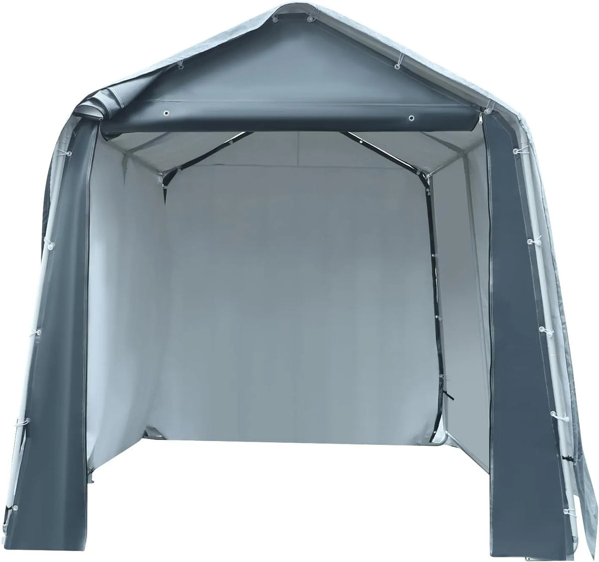 Abri de jardin, Garage à vélo, dimensions 2,4 x 2,4 x 2,4 m, universel, Abri à outils, Entrepôt pour jardin, cour
