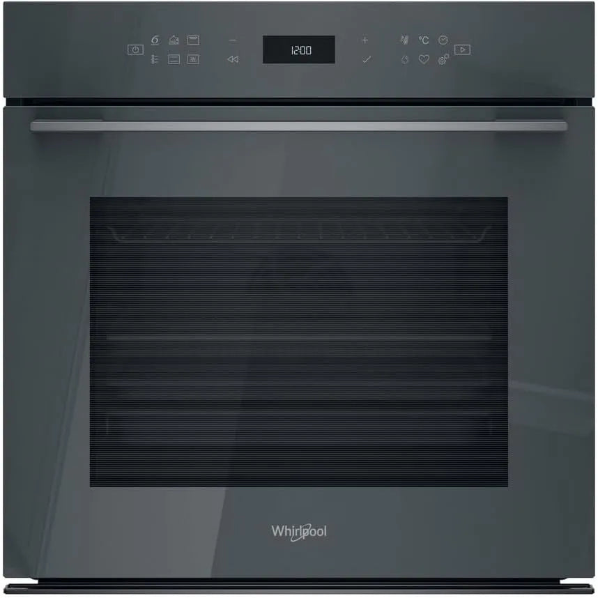 Whirlpool four WOI78HT1SSGA, capacité 73 L finition noire, finition grise