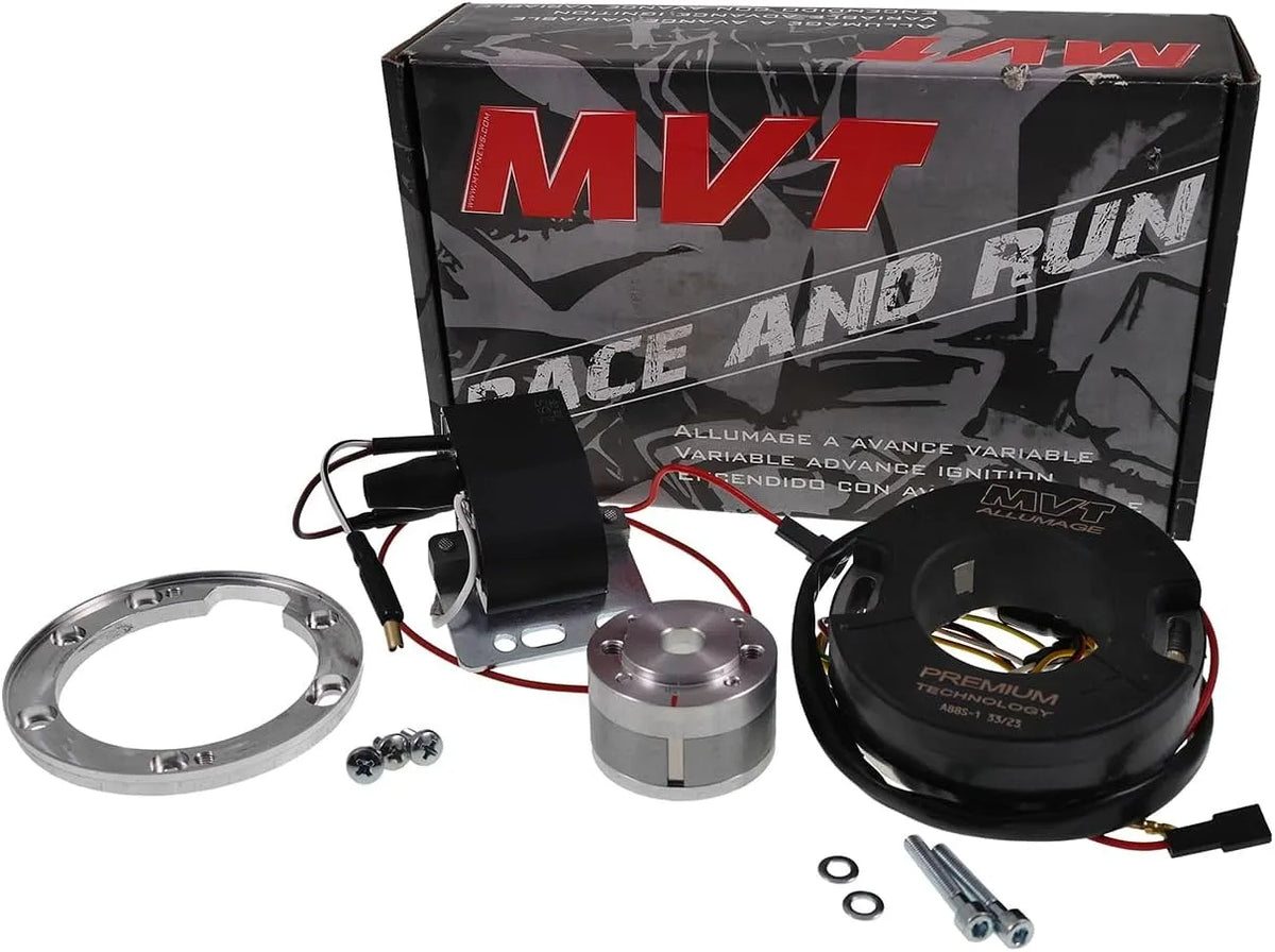 Modèle interne MVT rotor 50ccm EBS050 D50B0 MVT Premium, incluant bobine d'allumage compatible pour Derbi Senda, EBE050