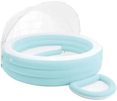 Intex modèle 57195NP, Swim Center Auvent Gonflable pour Piscine 177 x 221 x 137 cm