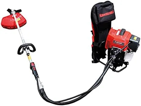 Débroussailleuse TJ45E, à Dos puissante Professionnelle avec Moteur Kawasaki 2 Temps à Essence