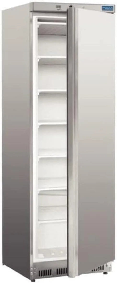 Armoire réfrigérée Polar Refrigeration 1855 CD083, négative inox C-Series 210 W 365 litres, x 600, L, 25°C à -10°C, 6 étagères, mm