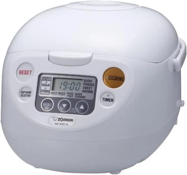 Zojirushi Micom, Fuzzy-Logic Cuiseur à riz et réchauffeur 5 1/2 cup finition blanche