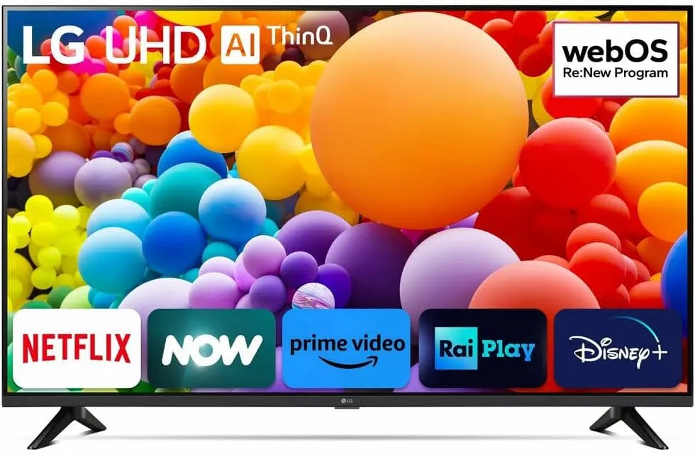 LG modèle, TV LED 2024, 55 Pouces 55UT73, Processeur α5 gen 7 AI 4K, finition noire, UHD