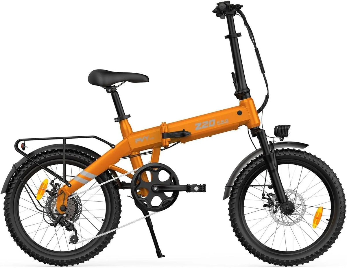 Vélo électrique, Moteur 250 W 80 Nm Couple, pliant avec Fatbike 20', Batterie 48 V 16,5 Ah Autonomie 80-120 km