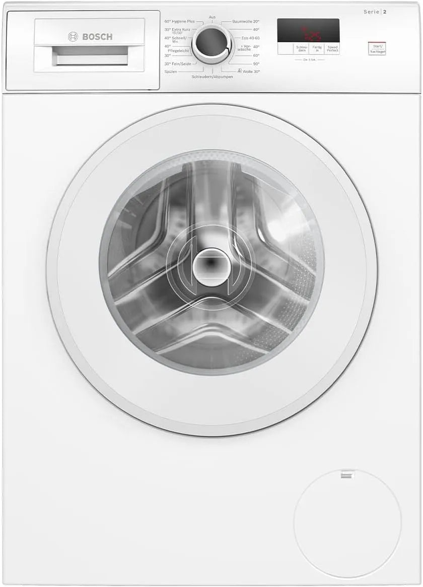 Bosch lave-linge WGE02420, 1400 tr/min, Série 2 à à à chargement frontal, poids 7 kg, SpeedPerfect pour une économie d'énergie et d'eau, AquaStop