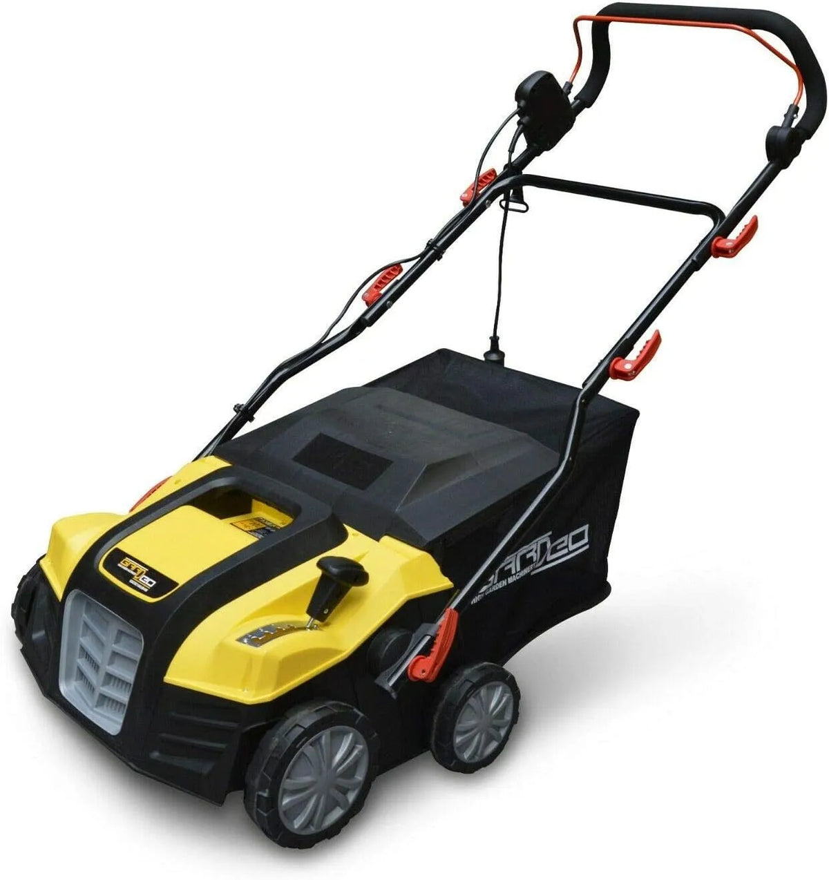 Scarificateur retire, avec bac, mousse aérateur pelouse pro demousseur electrique 1800W jardin jardinage arracheur mousse
