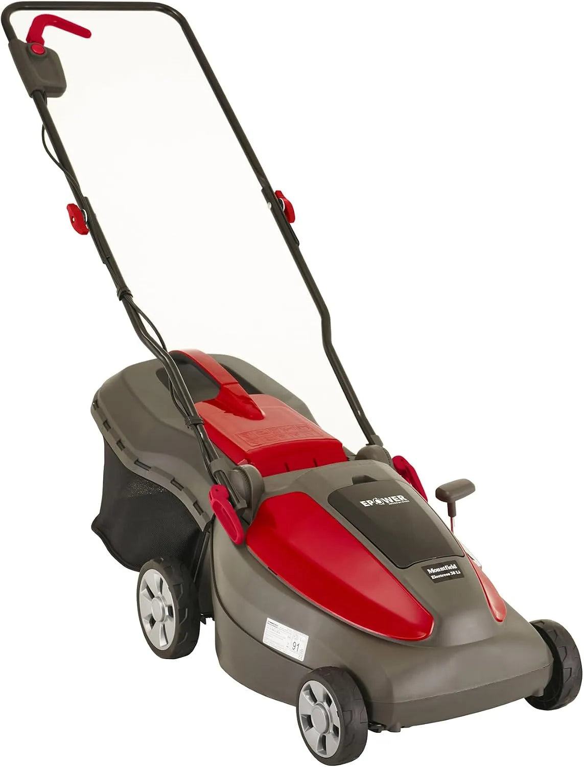 Tondeuse à gazon Mountfield Electress, Deux Batteries 20 V 4 Ah et Chargeur Inclus