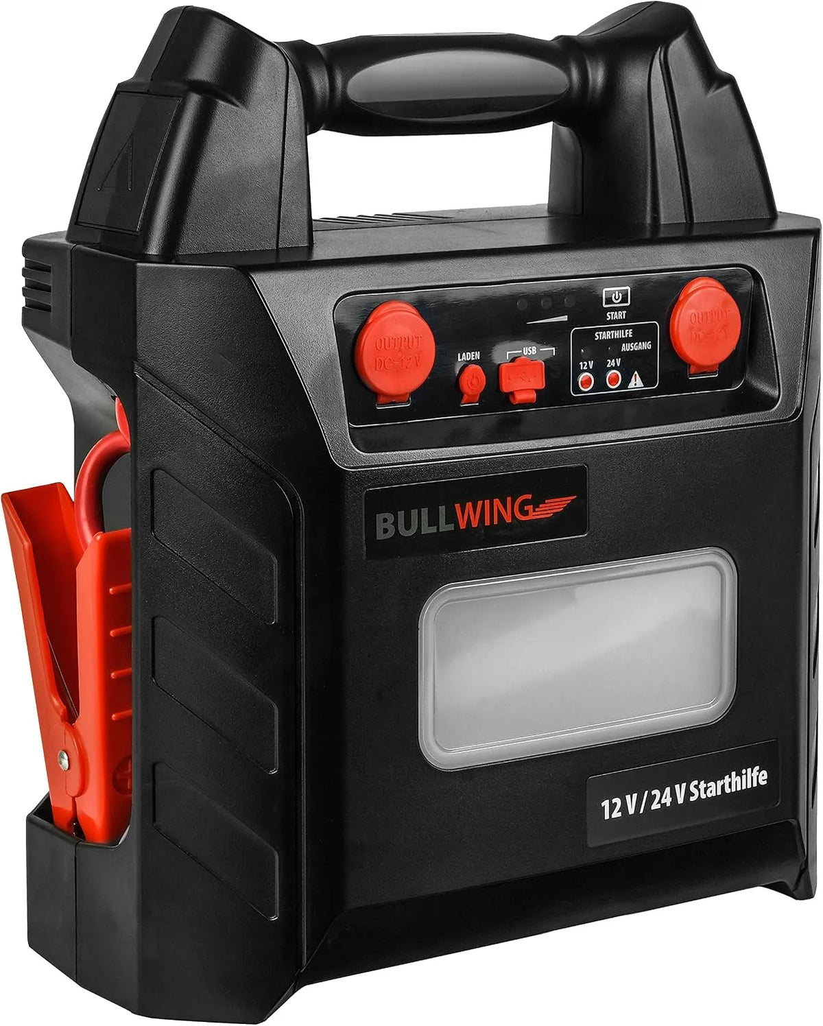 1800 Bullwing, Aide au démarrage Powerbank 24 V, Voiture 12 V, Camion 900 A