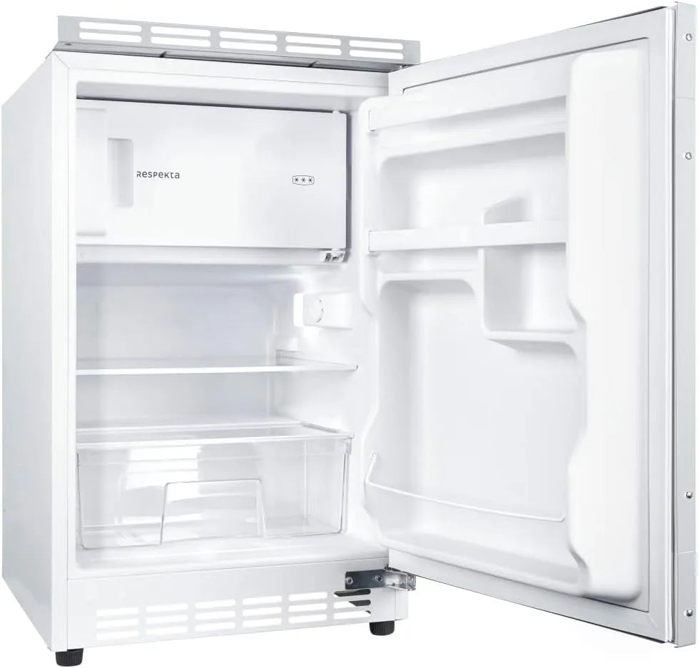 Respekta réfrigérateur UKS110-11, dimensions 81,5 x 49,5 cm, 82 L de capacité utile, sous plan, charnières de porte réversibles, pieds réglables