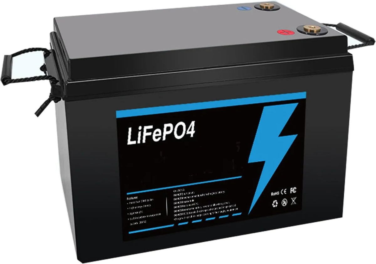 LiFePO4 Batterie Lithium-Fer-Phosphate, Le Camping-Car, Le Chariot de Golf Solaire