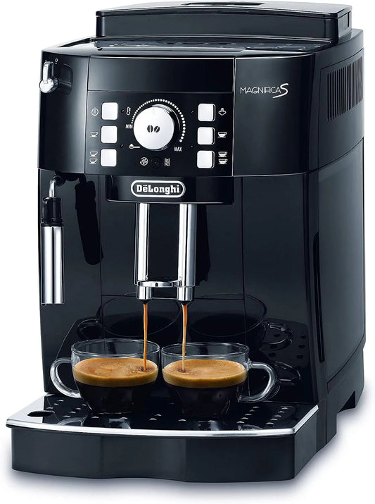 Delonghi cafetière 21.116.B, Ecam Magnifica S, buse vapeur,. finition noire