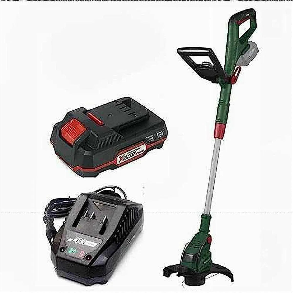 Parkside modèle PRTA 20 X20V, avec 1 x batterie 2 Ah + chargeur, Li Coupe-bordures sans fil, compatible avec tous les appareils Team