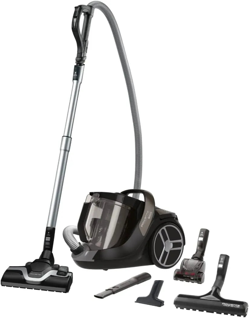 Rowenta aspirateur RO7260EA, Silence Force Cyclonic sans sac, Performant, Elégant, Fabriqué en France, Capacité 2,5 L, traineau, Silencieux