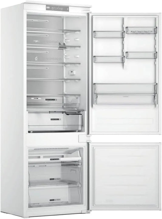 Whirlpool réfrigérateur WHSP70T121, Combiné Intégrable À Glissières 394l