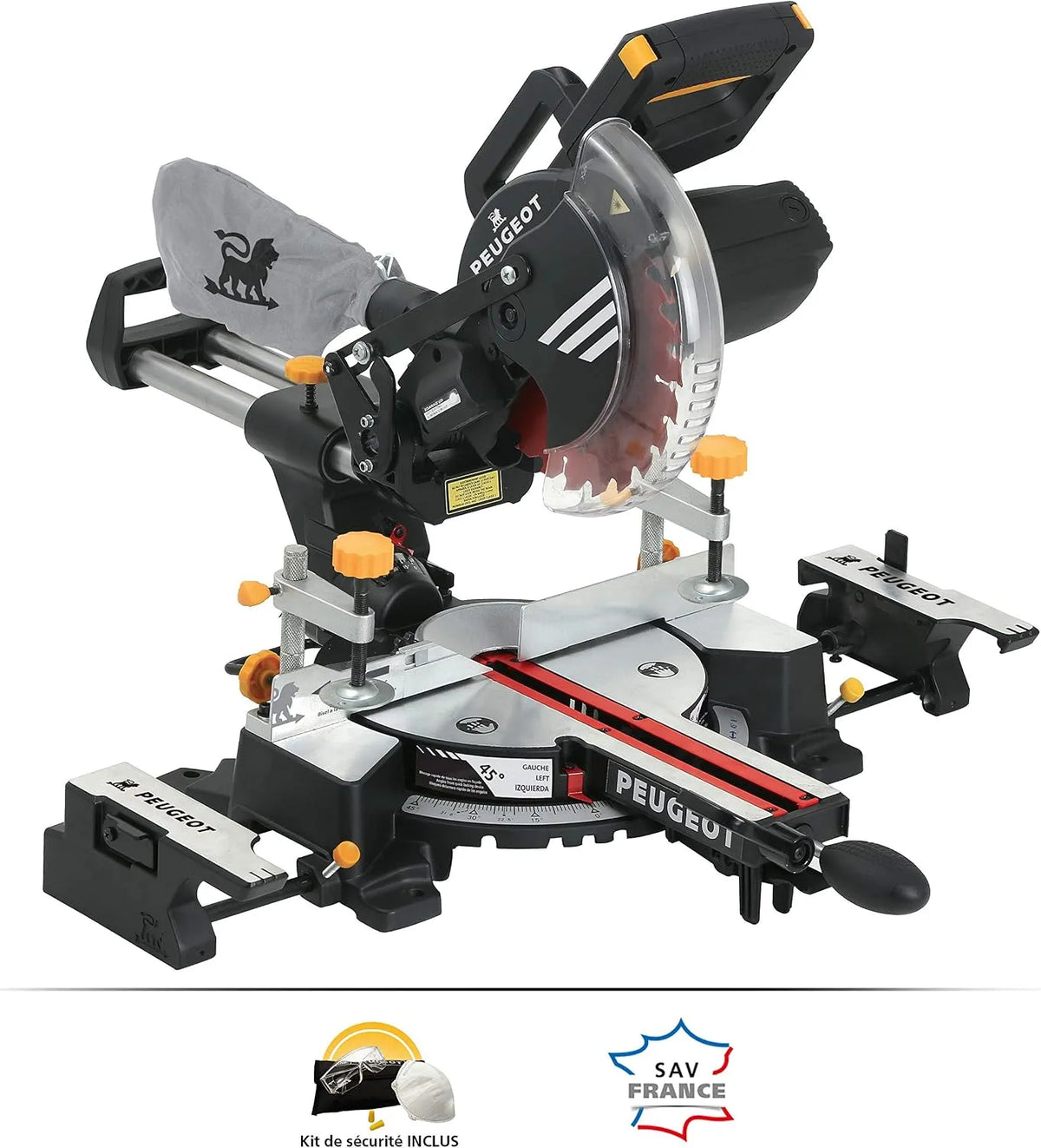 Modèle Scie à onglet Peugeot Energysaw-210SL2
