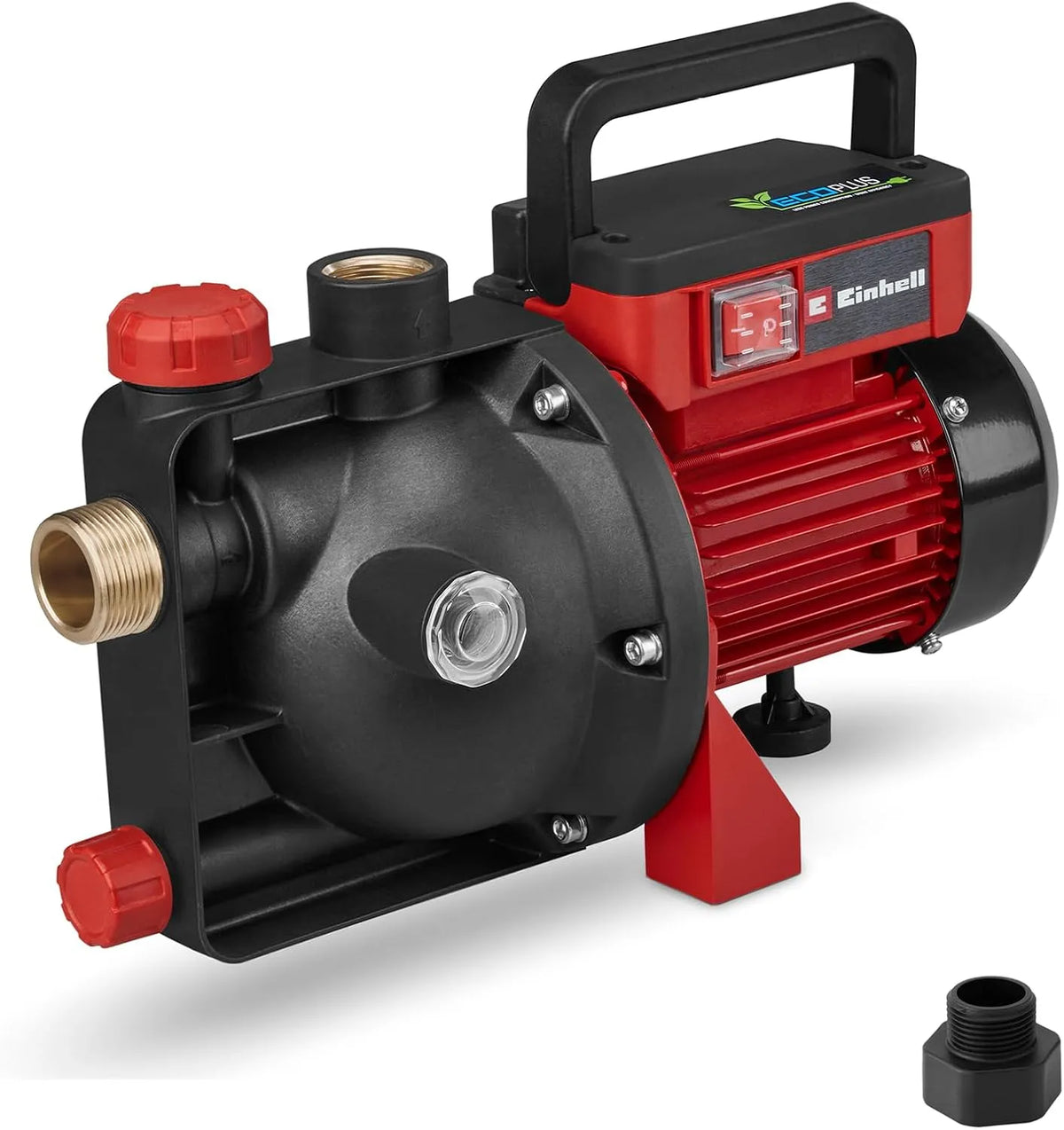 Einhell pompe GC-GP 6050 ECO, débit max. 5000 L/h, hauteur de refoulement max. 40 m, adaptateur universel 33,3 mm inclus, de jardin PLUS