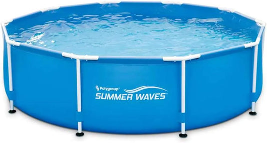 Piscine Tubulaire Active Frame Pool Ronde 4,57 x Summer Waves