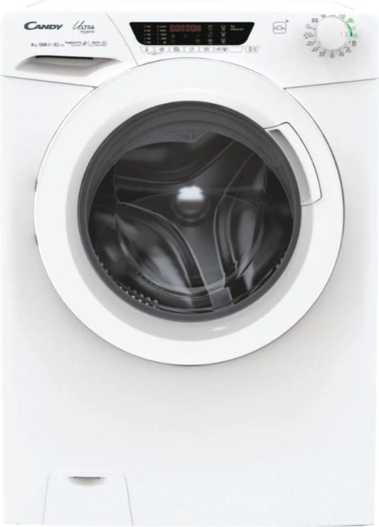 Candy modèle 1284TWM6/1-S, HE Lave Linge 8 kg Classe énergétique A 1200 tr/min Onduleur
