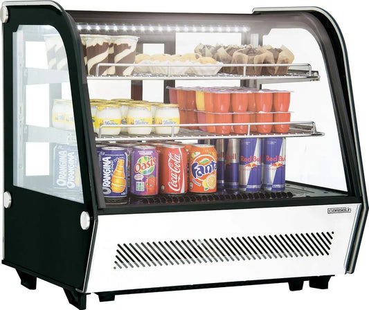 Modèle CVR120L Casselin, Vitrine réfrigérée à poser 120L