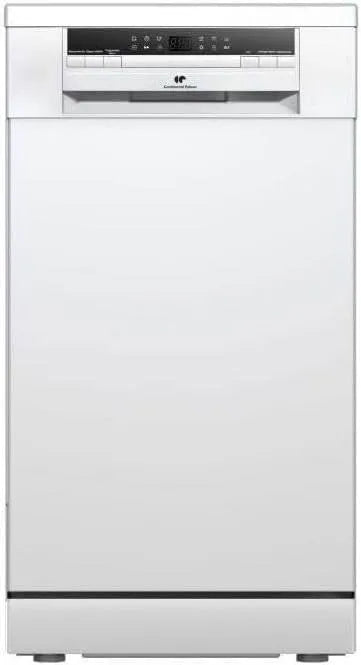 Lave-vaisselle CELV1145W, largeur 45 cm, 45 dB, 11 couverts, pose libre, CONTINENTAL EDISON, finition blanche