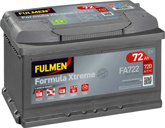 Modèle 72Ah 72Ah 72Ah/720A FA722 Batterie Fulmen, Formula Xtreme 72Ah