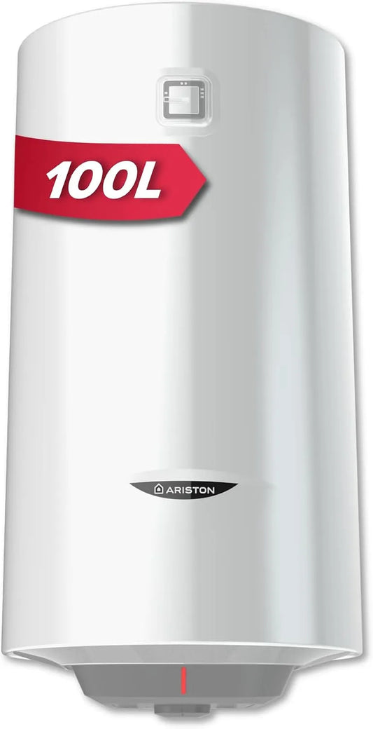 Ariston chauffe-eau électrique, Résistance Blindée, PRO 1 R 100 litres, Vertical Mural, Conçu pour installé en France
