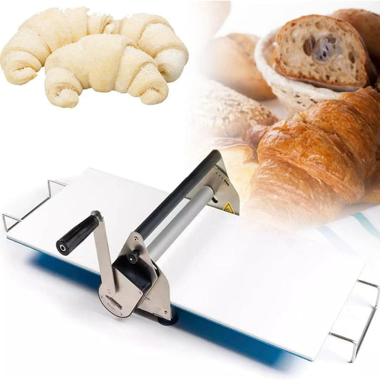Table Rs101, Laminoir à Pâte Manuel, Presse à Pâte à Pizza Pliable, épaisseur Réglable, Pour Pizzas, Croissants, Pâtisseries Et Fondants