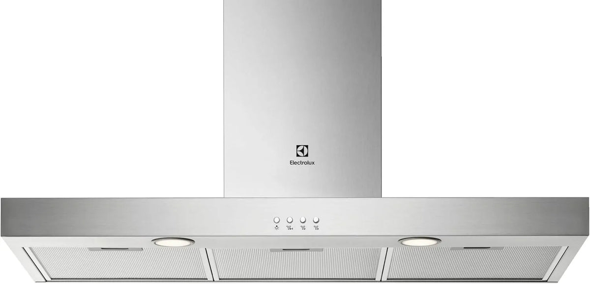 Electrolux hotte aspirante LFT419X, Hotte decorative murale, largeur 90 cm, en m3/h, 600, 51, 68, Box, Débit d'air maximum