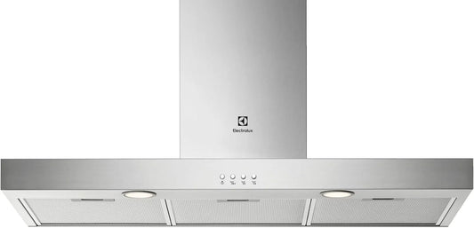 Electrolux hotte aspirante LFT419X, Hotte decorative murale, largeur 90 cm, en m3/h, 600, 51, 68, Box, Débit d'air maximum