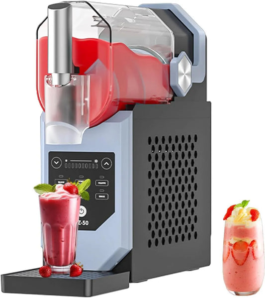 Machine à granité, multifonction de 2 l pour boissons congelées, avec 5 réglages et nettoyage automatique pour slush frappé milkshake