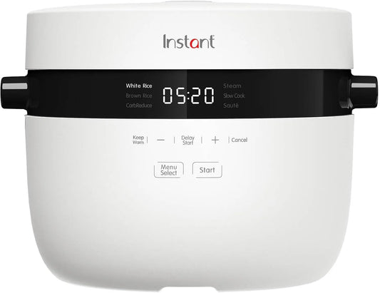 Lave-vaisselle, 12 tasses, Cuiseur de riz multi-grains à vapeur, panier vapeur en acier inoxydable, cuillère à riz, capacité 2,8 L, Instant Pot