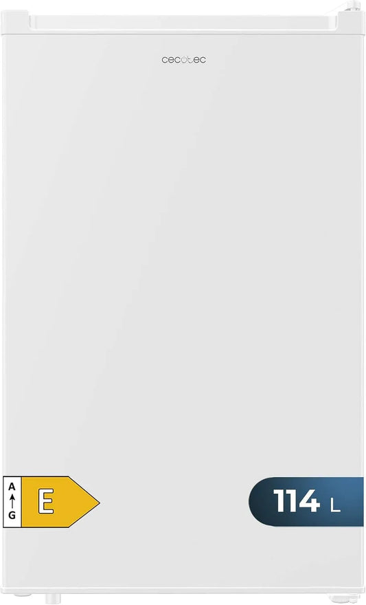 Cecotec réfrigérateur TT 114 L, fonction décongélation, Compact Bolero CoolMarket White Capacité de 114L, 3 étagères, classe énergétique