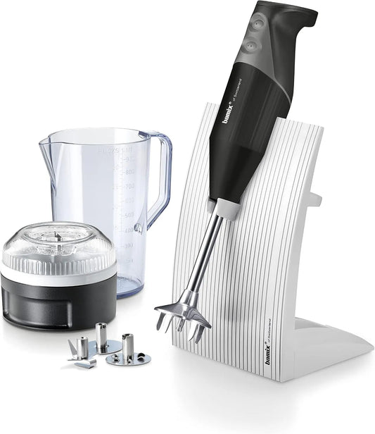 Mixeur M200 BAMIX |, plongeant SwissLine, acier inoxydable, finition noire mat
