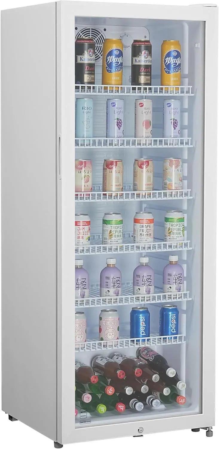 Réfrigérateur GSC4240 METRO Professional, dimensions 54 x 54.5 x 139.5 cm, Métal, Verre, finition blanche, à Boissons, 237 L, puissance 110 W