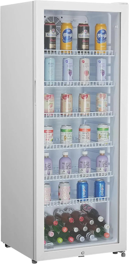 Réfrigérateur GSC4240 METRO Professional, dimensions 54 x 54.5 x 139.5 cm, Métal, Verre, finition blanche, à Boissons, 237 L, puissance 110 W