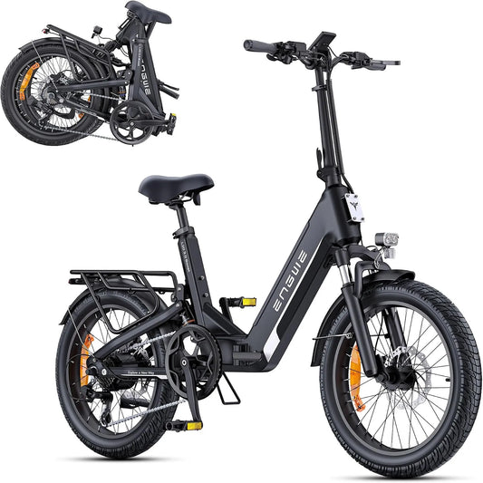 Vélo électrique, Batterie 48V 13,5 Ah jusqu'à 135 km, Pneus 20 * 3.0, 2 Heures de Charge, Capteur de Couple et Freins Hydrauliques