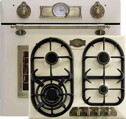 Four électrique EH 6355 KG 6325 Kaiser Set/, Kaiser Set encastrable ElfEm 67L + plaque de cuisson à gaz ElfEm 60cm