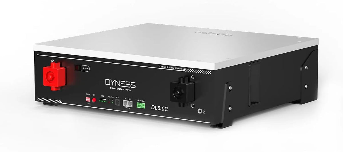 Modèle 100Ah avec LiFePO4 BMS 100 A RS485 Batterie Lithium, tension 48V 100Ah avec, WiFi, Installation Photovoltaïque
