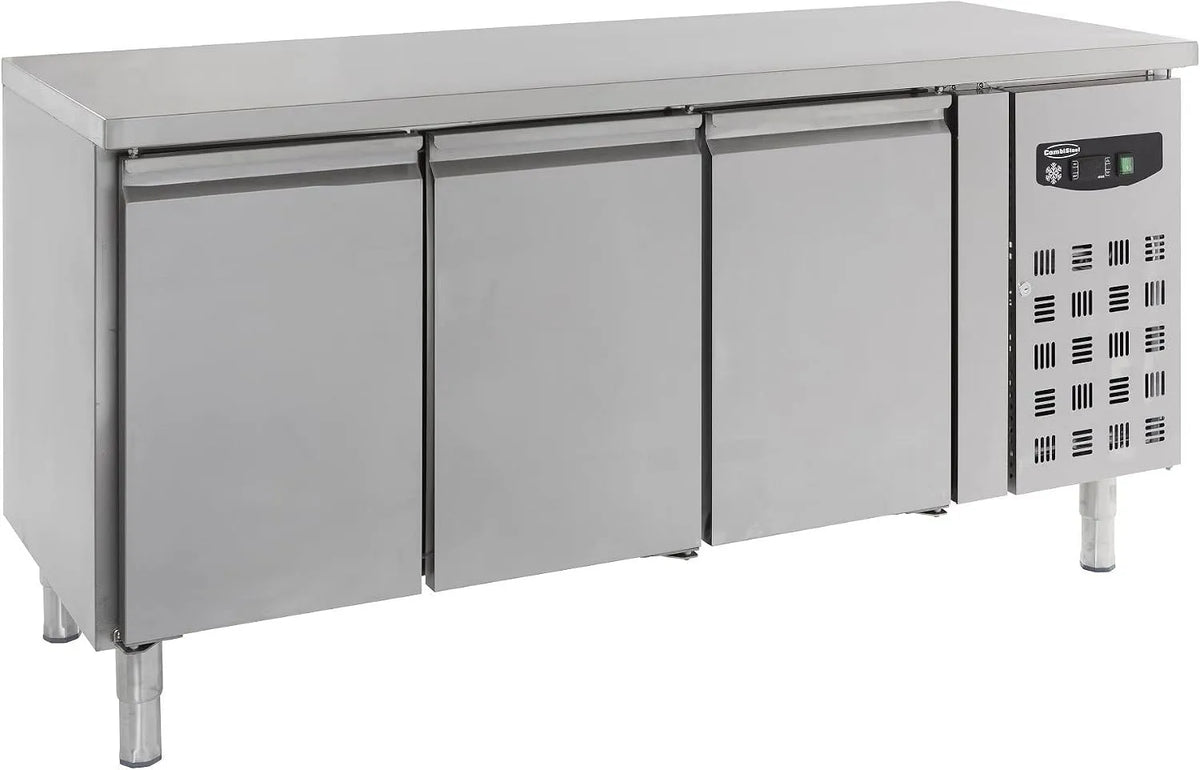 Table GN1/1-3 R290Rvs, Aisi 2013 PortesPleine, réfrigérée négative portes, Combisteel