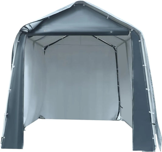 Abri de jardin, Garage à vélo, dimensions 2,4 x 2,4 x 2,4 m, universel, Abri à outils, Entrepôt pour jardin, cour