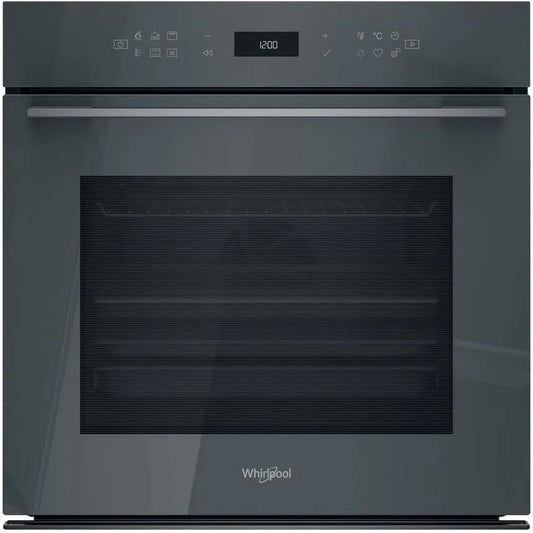 Whirlpool four WOI78HT1SSGA, capacité 73 L finition noire, finition grise